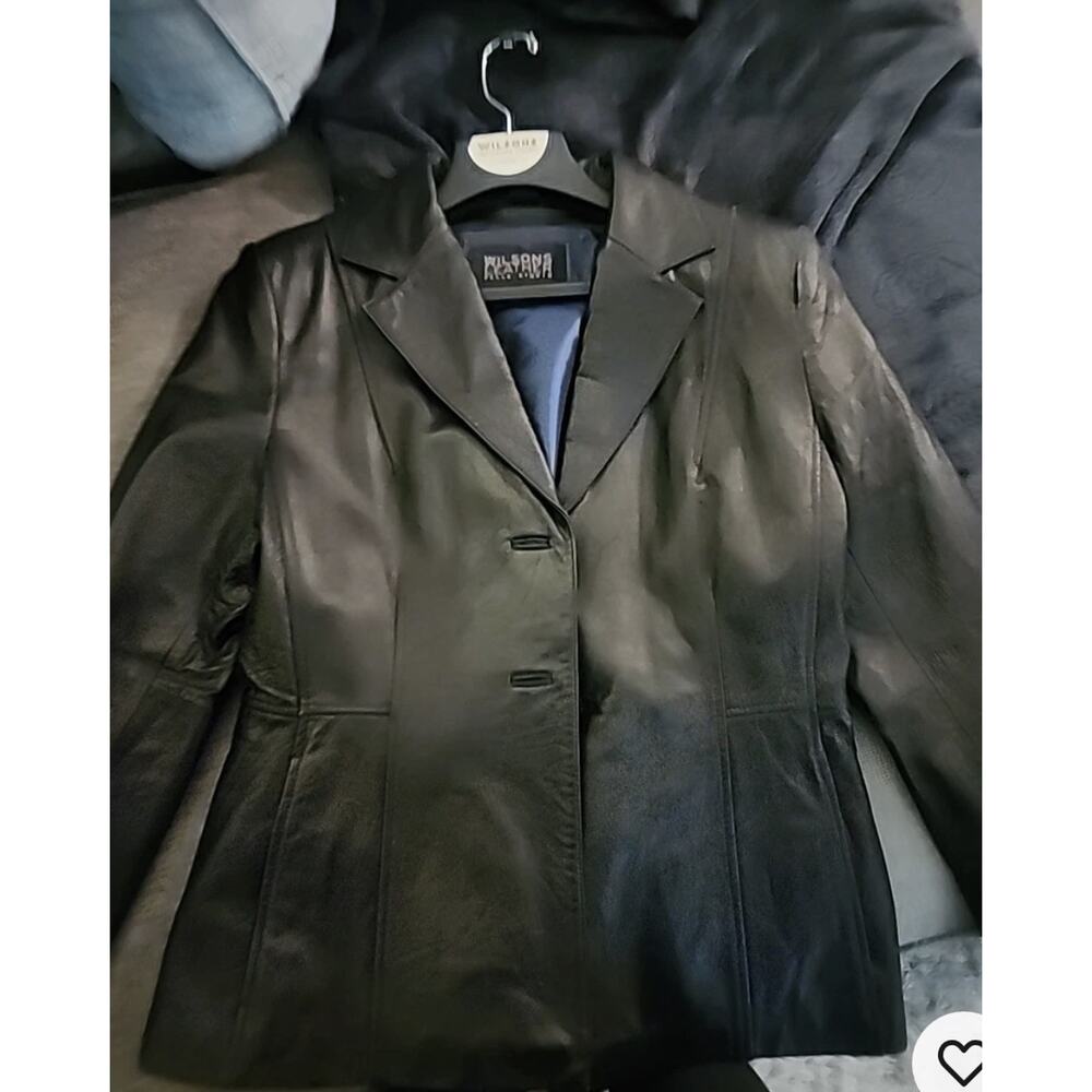 Wilson Pelle Studio Woman’s Small Leather Jacket/Blazer